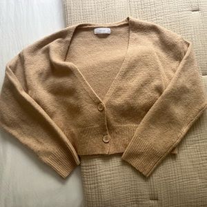 Oak + Fort Blush Button Cardigan